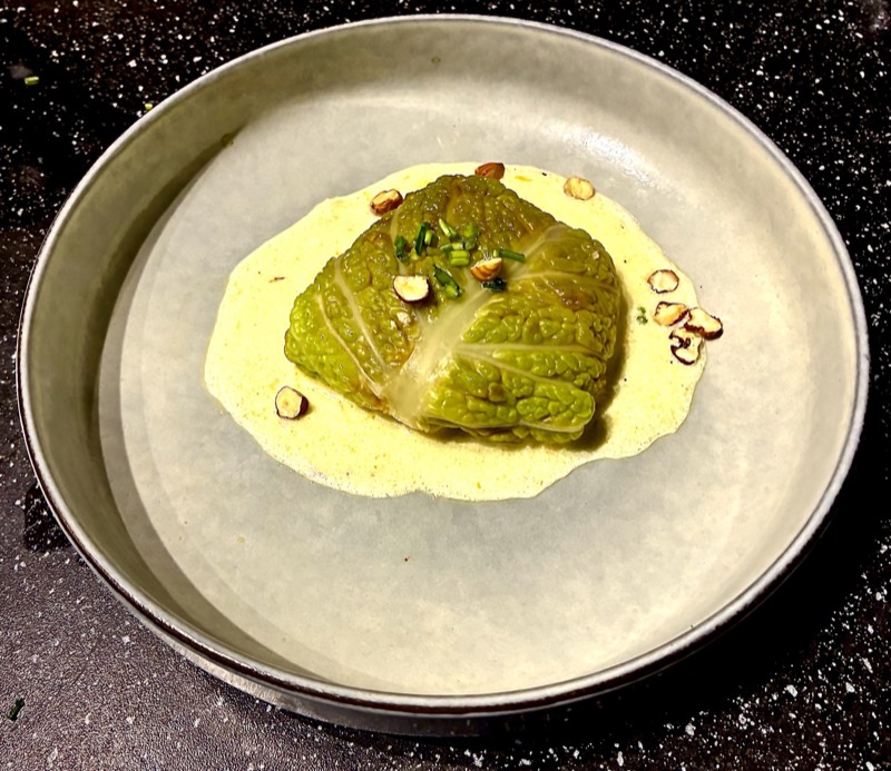 Chef à domicile: chou farci au porc éffiloché