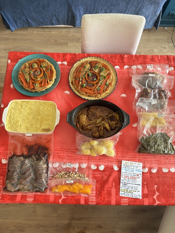 Une semaine de repas batch cooking éligibles au crédit d'impôt à Lyon